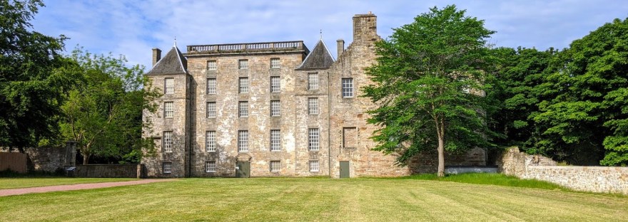 Kinneil House, the centrepiece of Kinneil Estate, Bo'ness